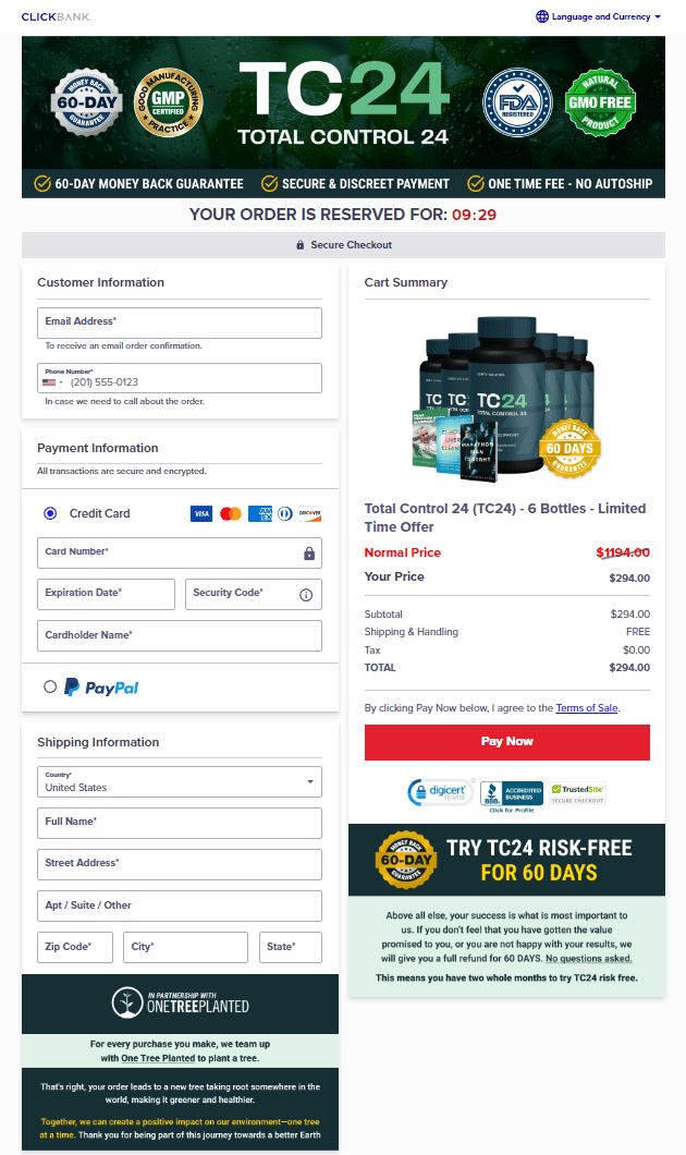 Total Contro 24 - Secure-Checkout